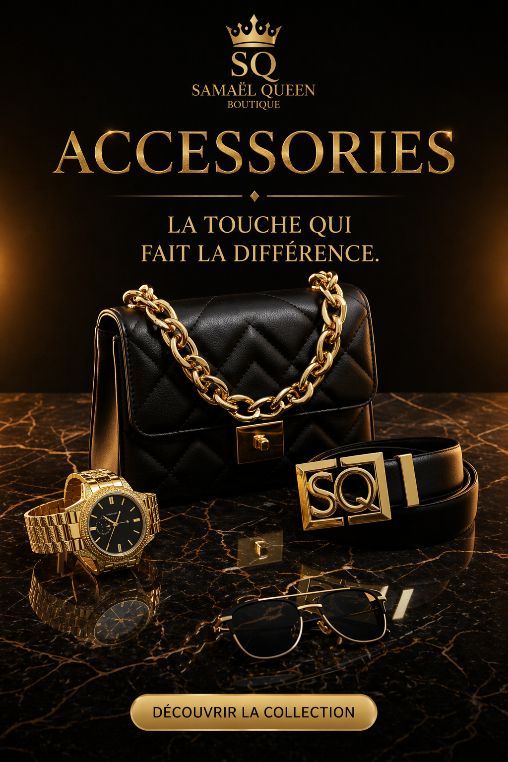 👑 ROYAL ACCESSOIRES — LUXURY DETAILS