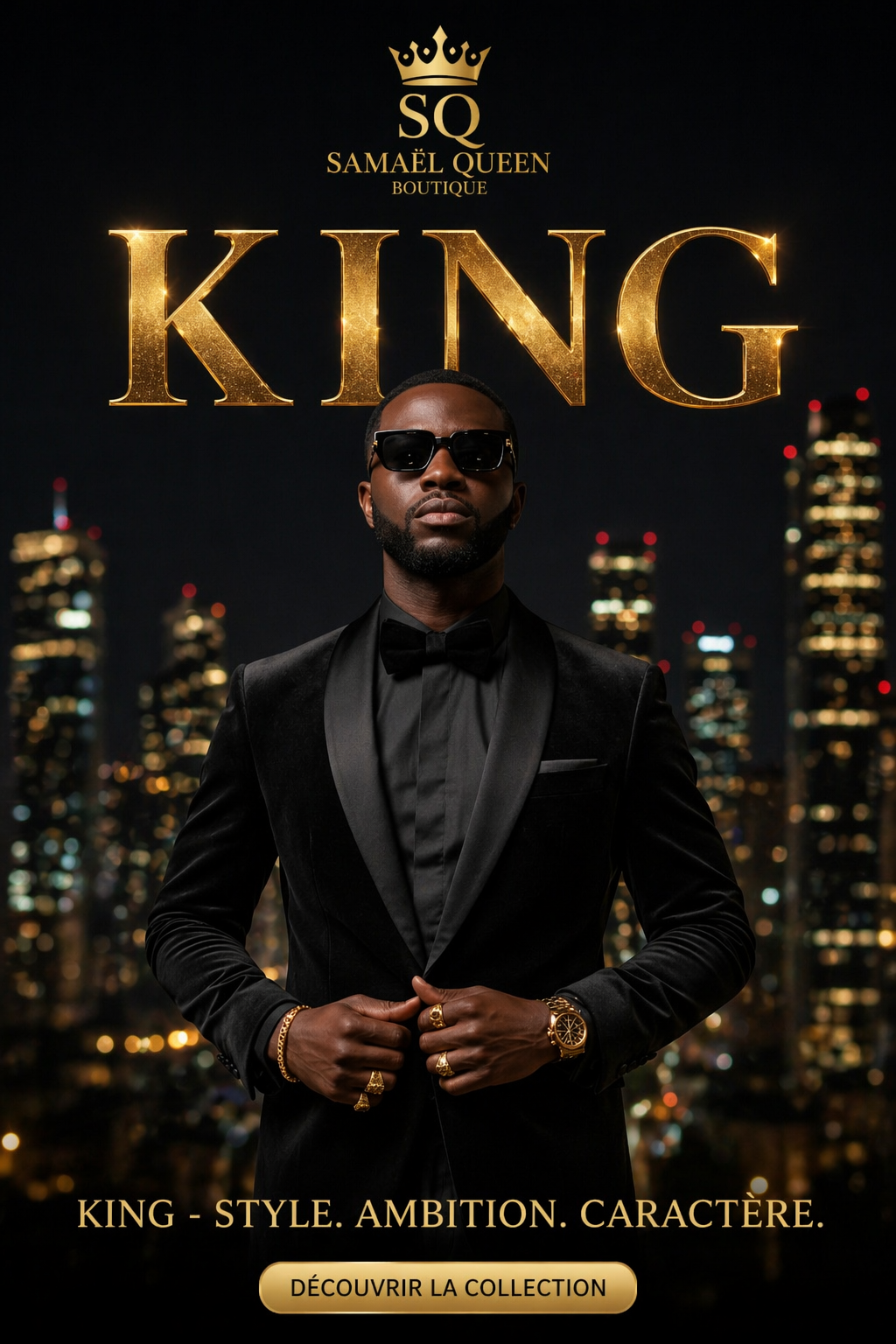 👑 King Collection- L’expression du pouvoir silencieux.
