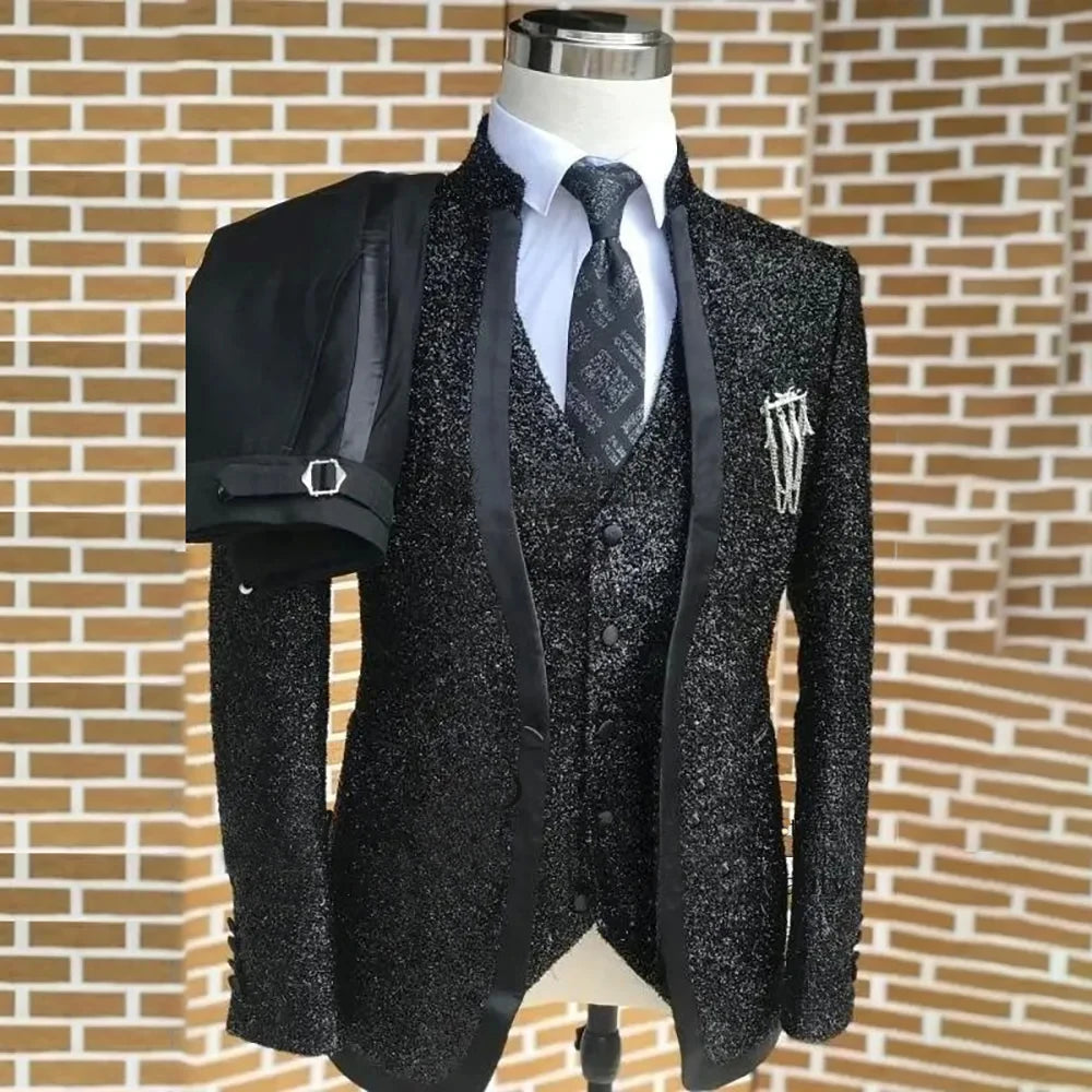 👑 King Léopard Or – Costume 3 Pièces Audace