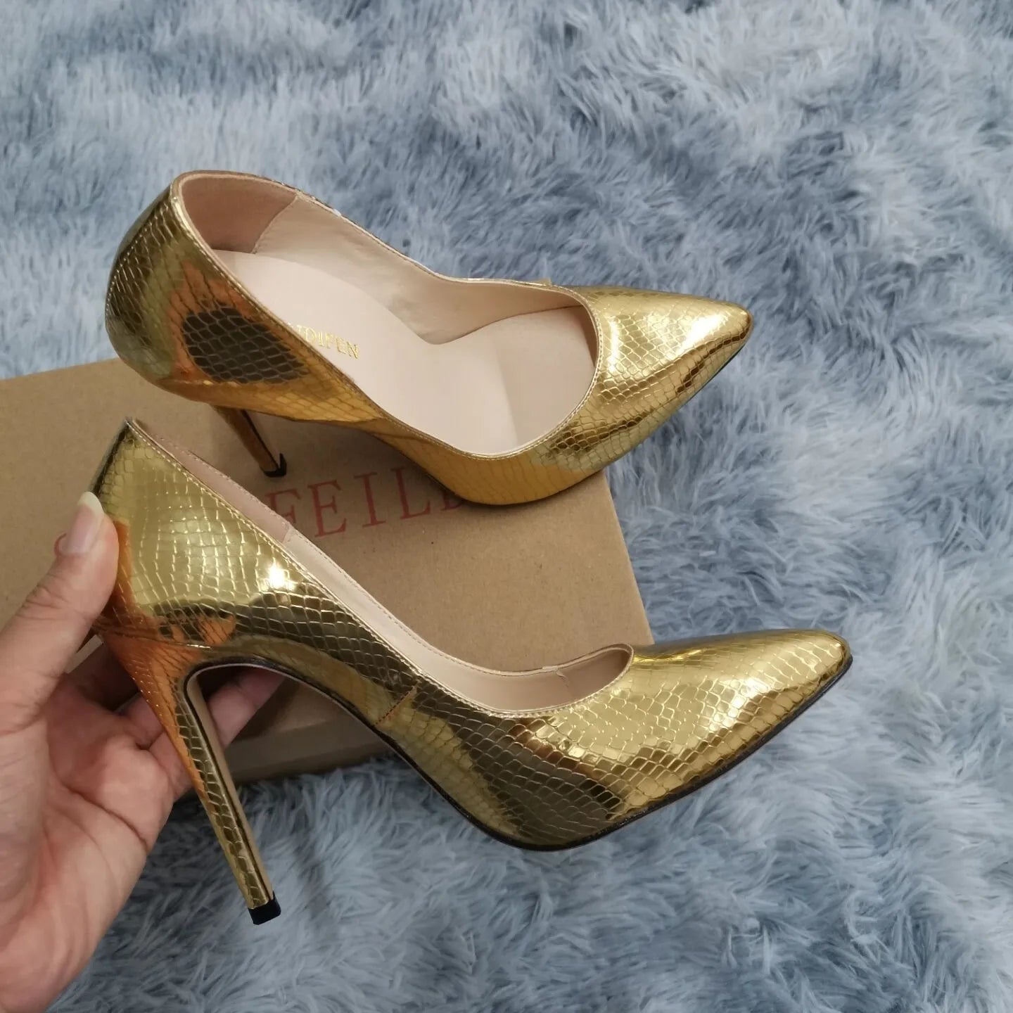 👑 ROYAL DAIM — ESCARPINS CLASSIQUES TALONS HAUTS