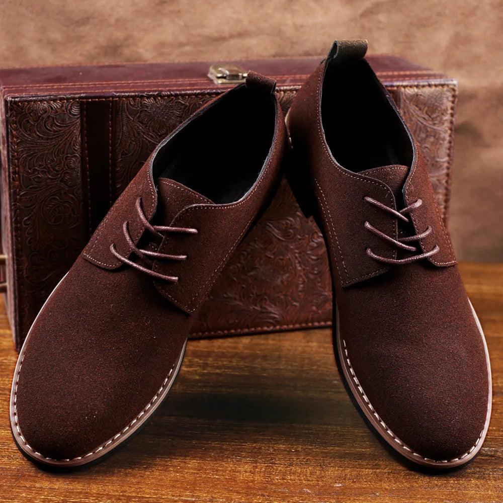 👑 Royal Oxford Suede – Grande Taille Disponible