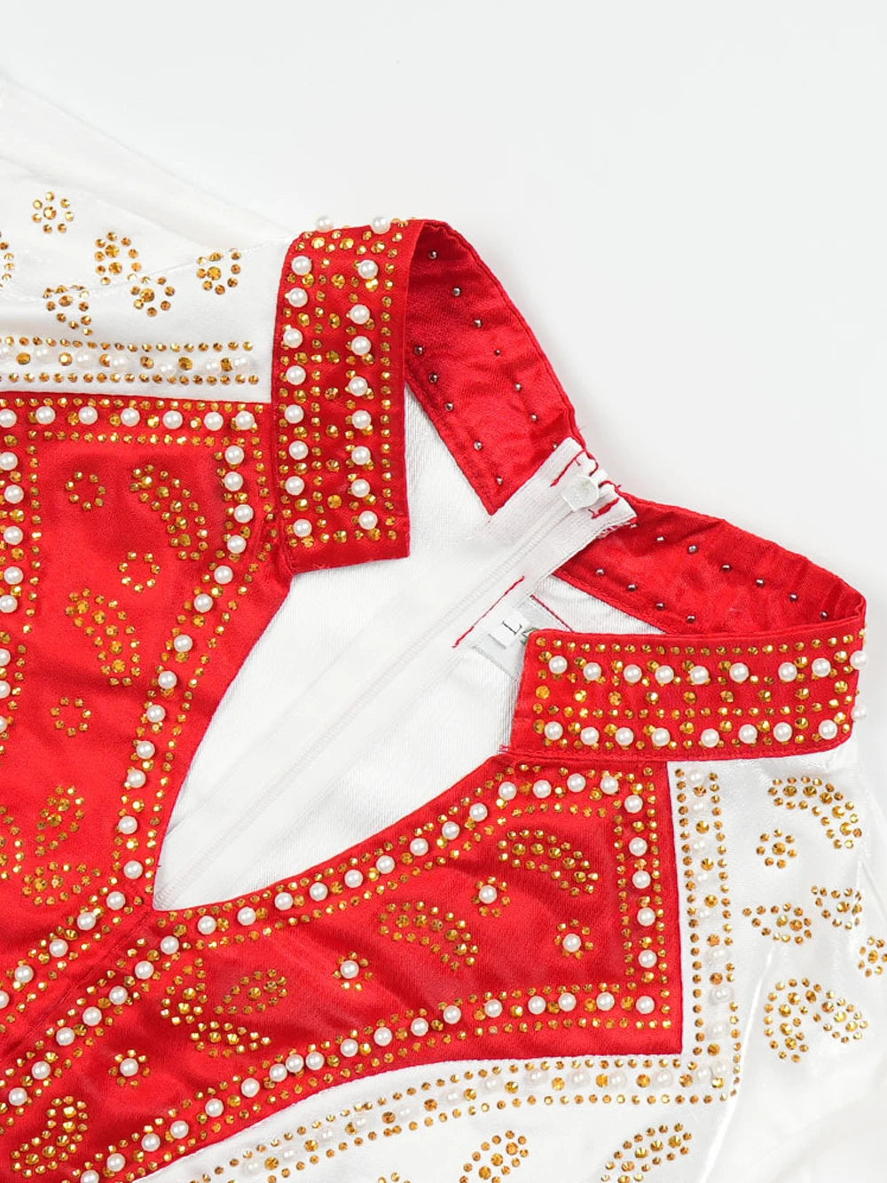 👑 QUEEN GOWN DIAMANTS — ROBE LONGUE DE SOIRÉE STRAS & DIAMANTS COUTURE