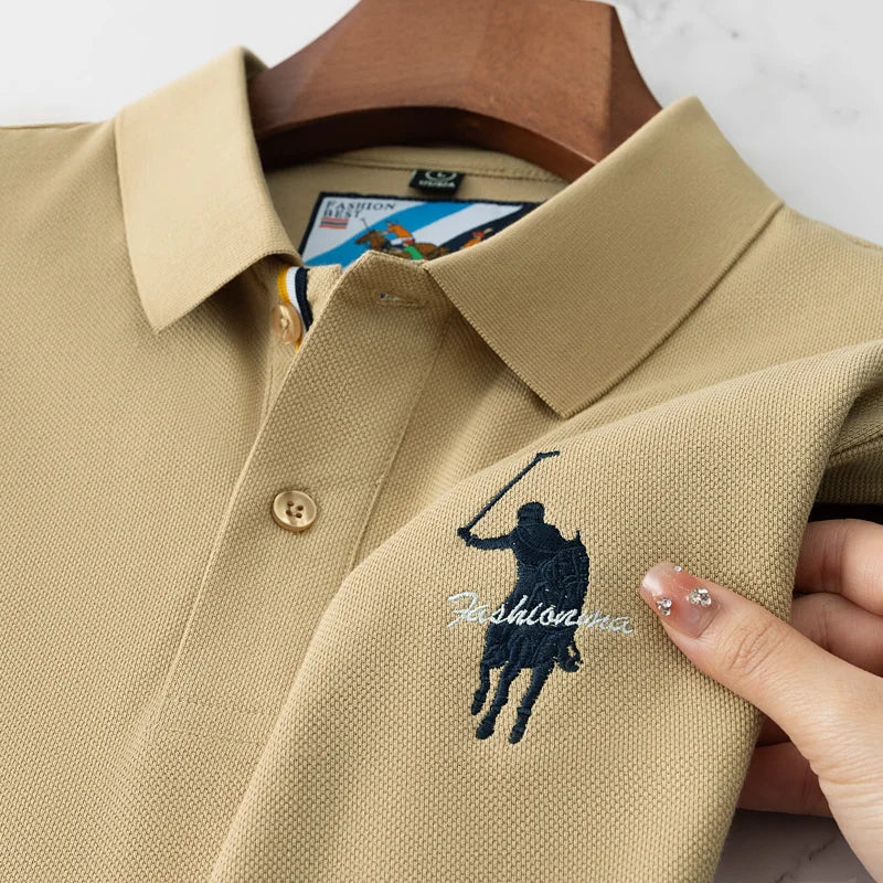 👑 KING POLO BRODÉ COTON — ESSENTIAL SUMMER RUNWAY EDITION