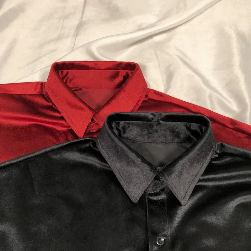 👑 KING CHEMISE CASUAL LUXE — MANCHES LONGUES RUNWAY EDITION