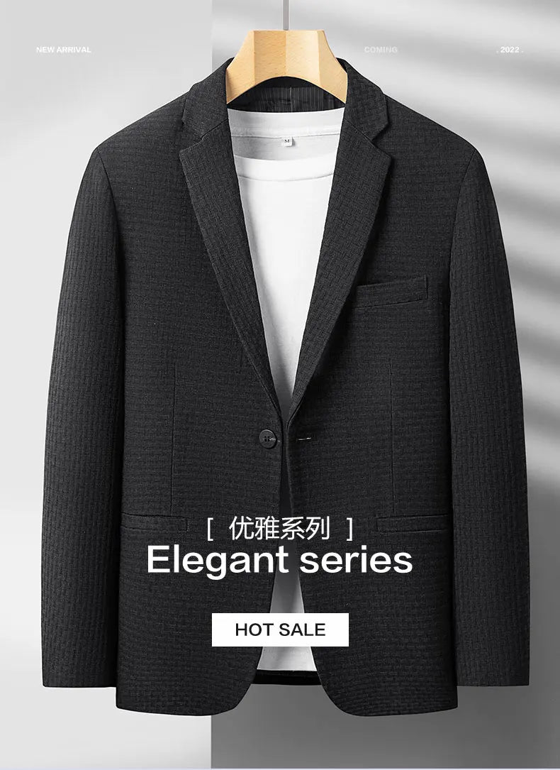 👑 KING TAILORED BLAZER — VESTE HOMME ÉLÉGANTE COUPE AJUSTÉE