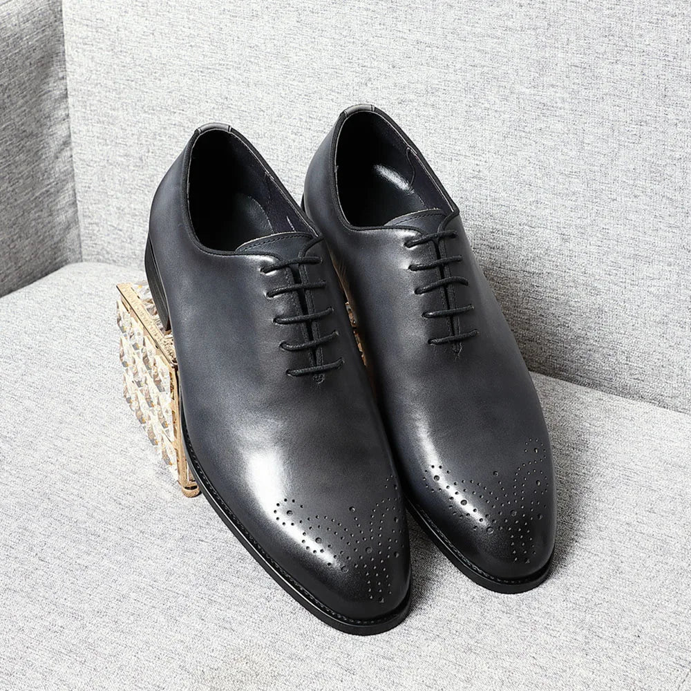 👑 Royal Oxford Artisan – Cuir Italien
