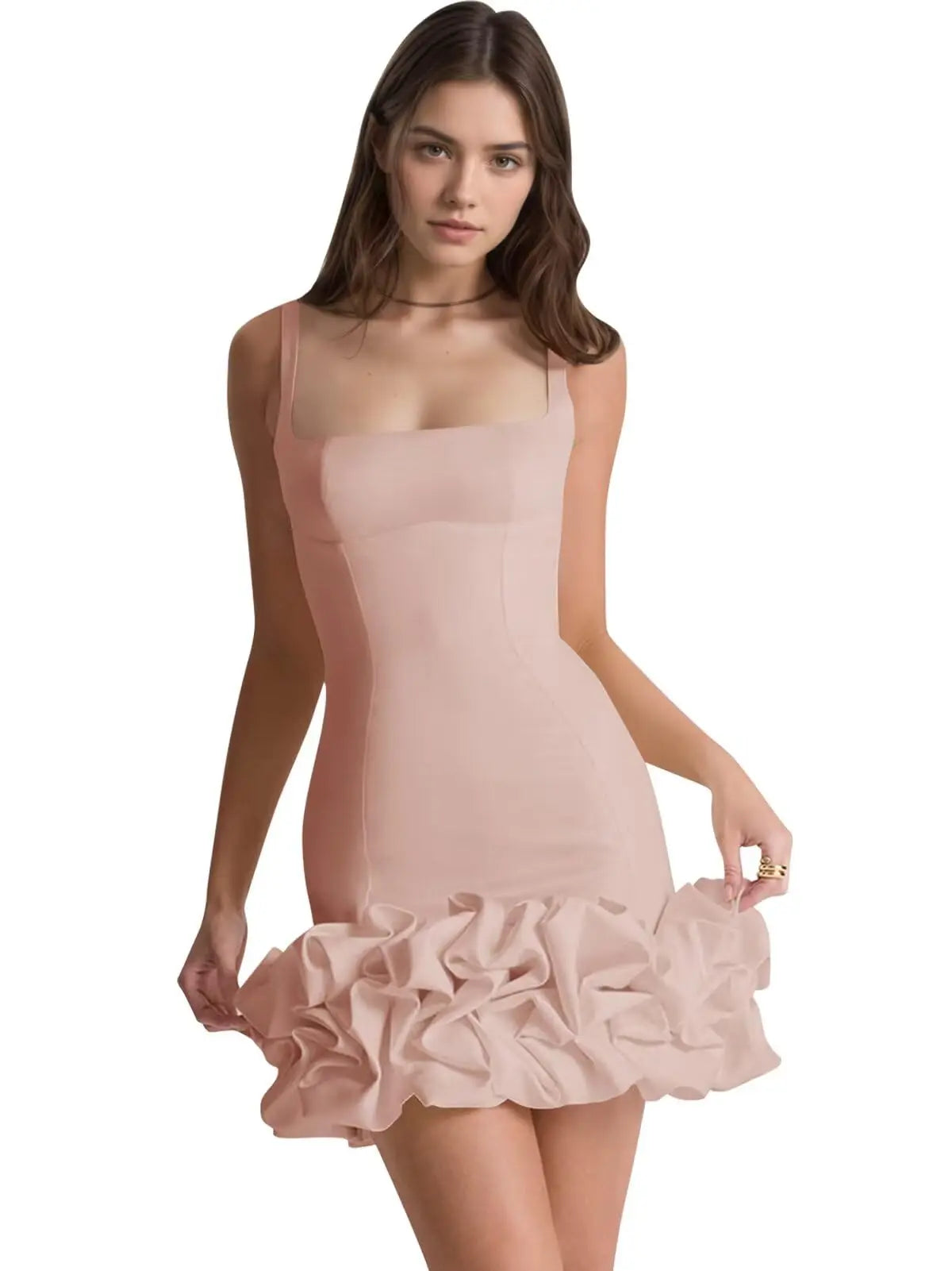 👑 QUEEN SATIN FLEURS 3D — CORSET SIGNATURE RUNWAY EDITION