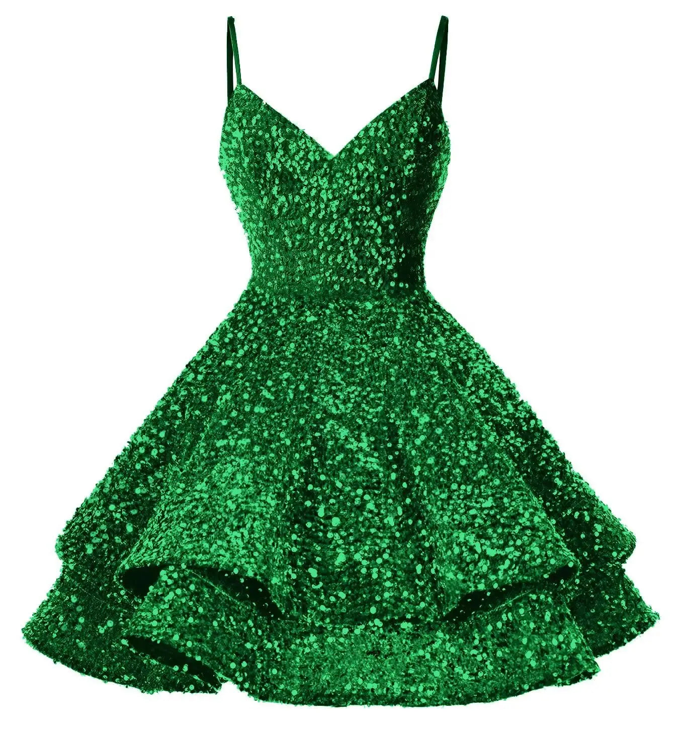 👑 QUEEN SEQUINS COL V — ROBE PROM SIGNATURE RUNWAY EDITION