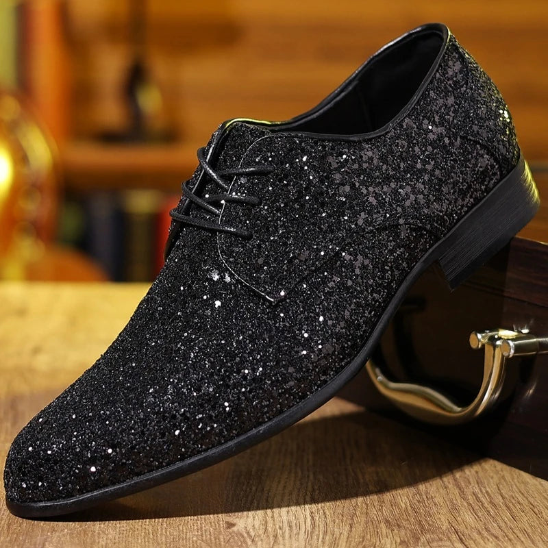 👑 Royal Sequins Or & Argent – Oxford Mariage