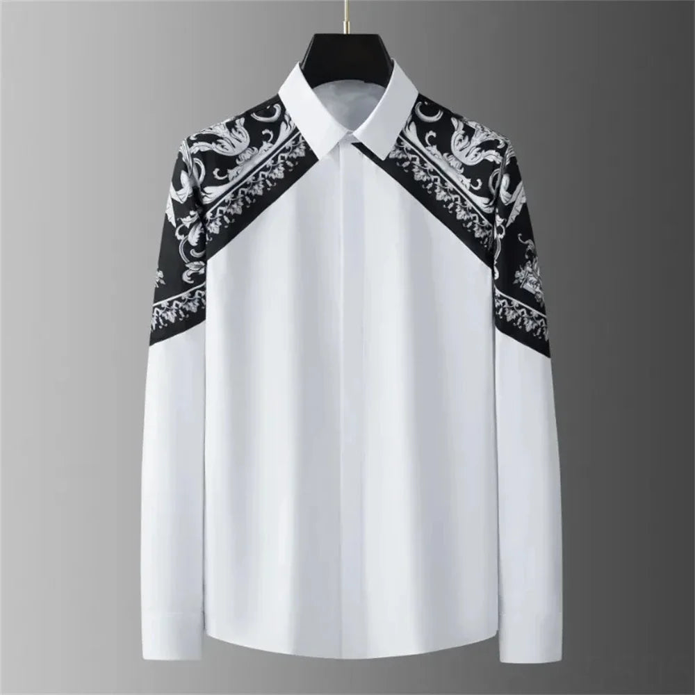 👑 KING CHEMISE IMPRIMÉE — URBAN SIGNATURE RUNWAY EDITION