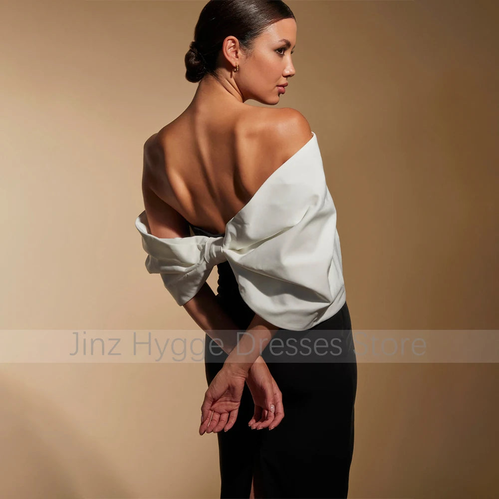 👑 QUEEN OFF SHOULDER — ROBE MIDI COLONNE SIGNATURE