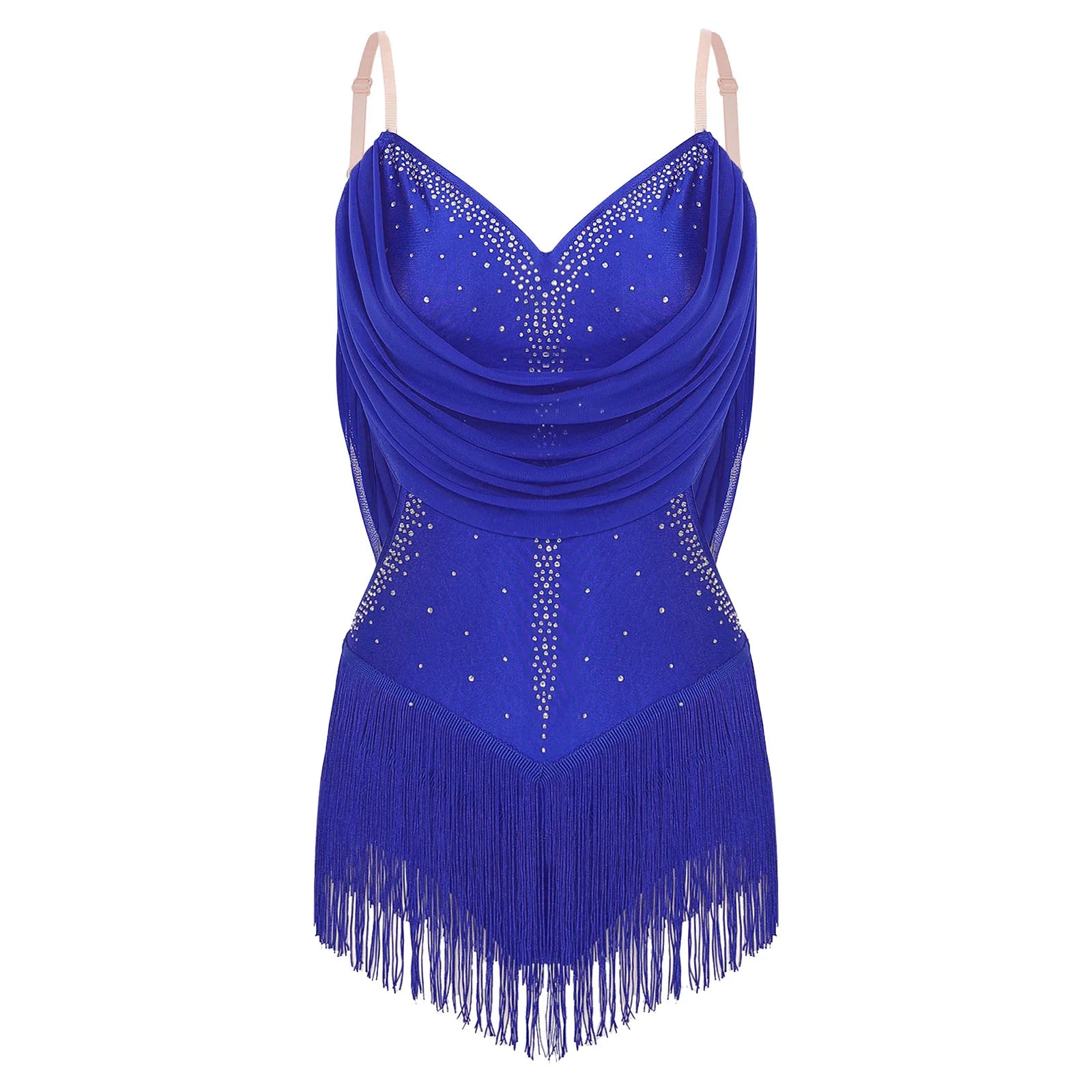 👑 QUEEN FRINGE — BODY DANSE FRANGES DRAPÉ COCKTAIL