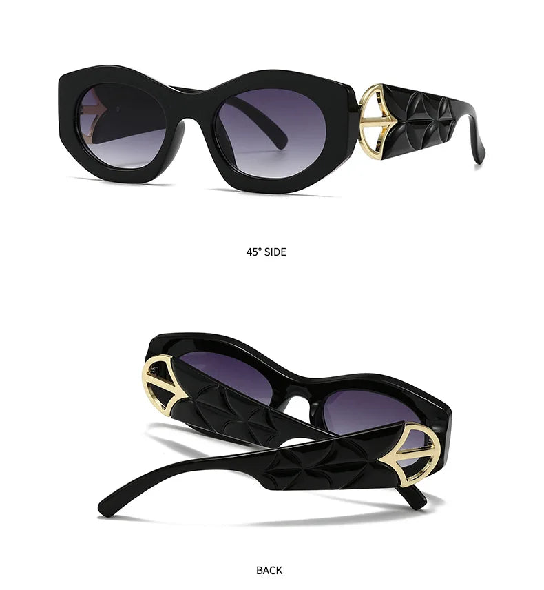 👑 ROYAL ACCESSORIES — LUXURY DETAILS LUNETTES SOLEIL SIGNATURE — STYLE VINTAGE UNISEXE