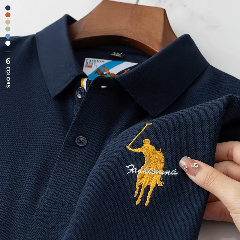 👑 KING POLO BRODÉ COTON — ESSENTIAL SUMMER RUNWAY EDITION