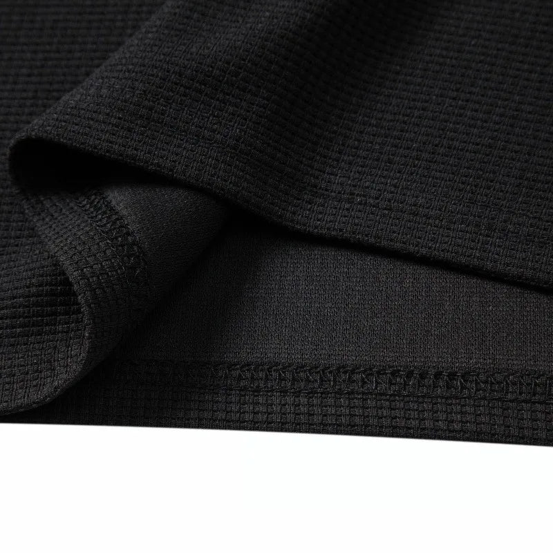 👑 KING POLO BRODÉ — POLO HOMME MANCHES LONGUES COUTURE PREMIUM