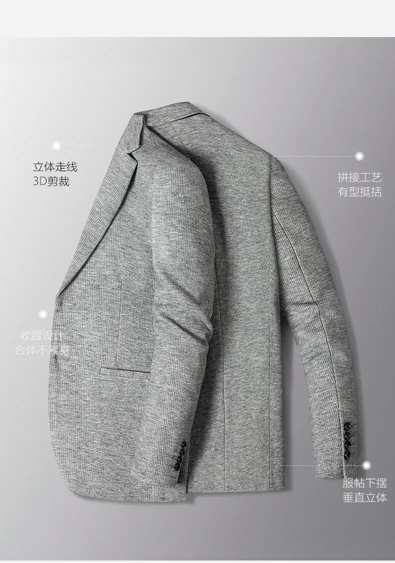 👑 KING TAILORED BLAZER — VESTE HOMME ÉLÉGANTE COUPE AJUSTÉE