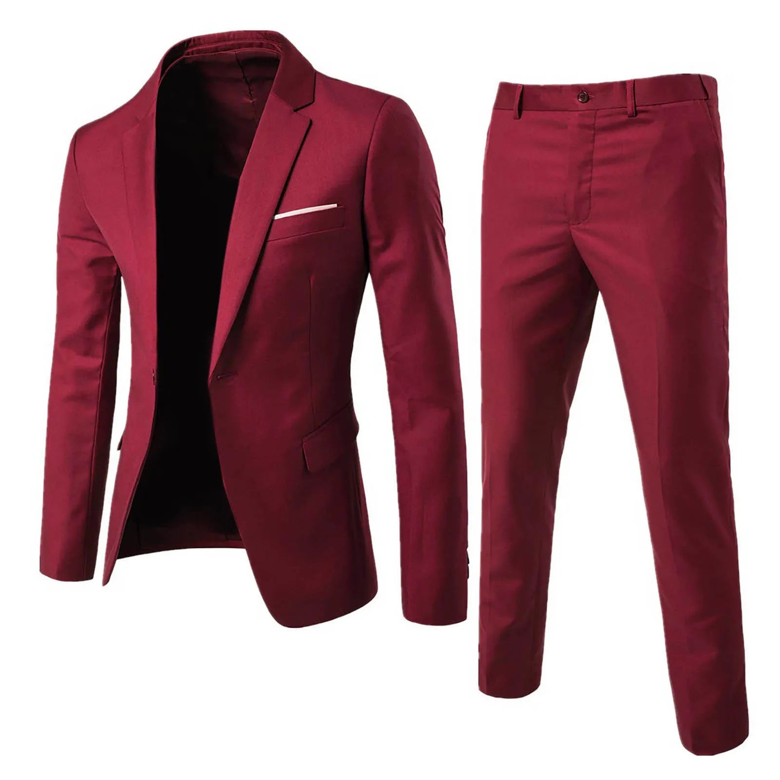 👑 KING SLIM SUIT — COSTUME 2 PIÈCES HOMME SLIM BUSINESS