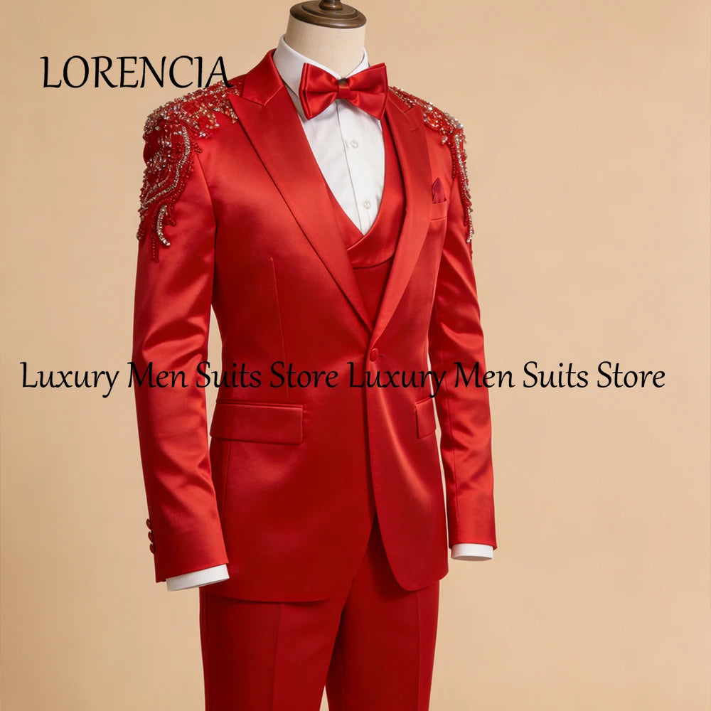 👑 KING PRESTIGE SUIT — COSTUME TROIS PIÈCES SUR MESURE