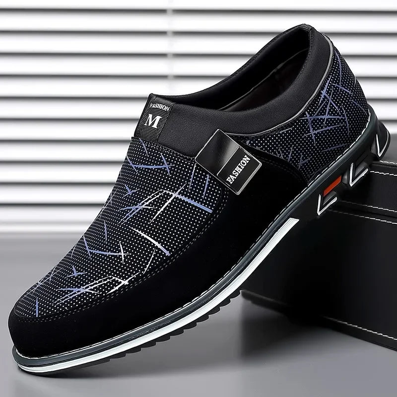 👑 King Slip-On Loafer – Mocassin Business Classique