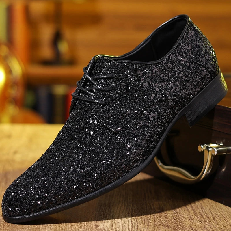 👑 Royal Sequins Or & Argent – Oxford Mariage