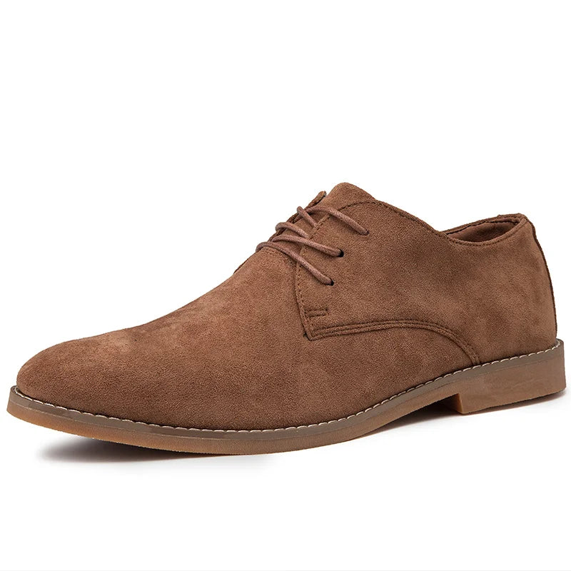 👑 King Derby Suede – Grande Taille Business