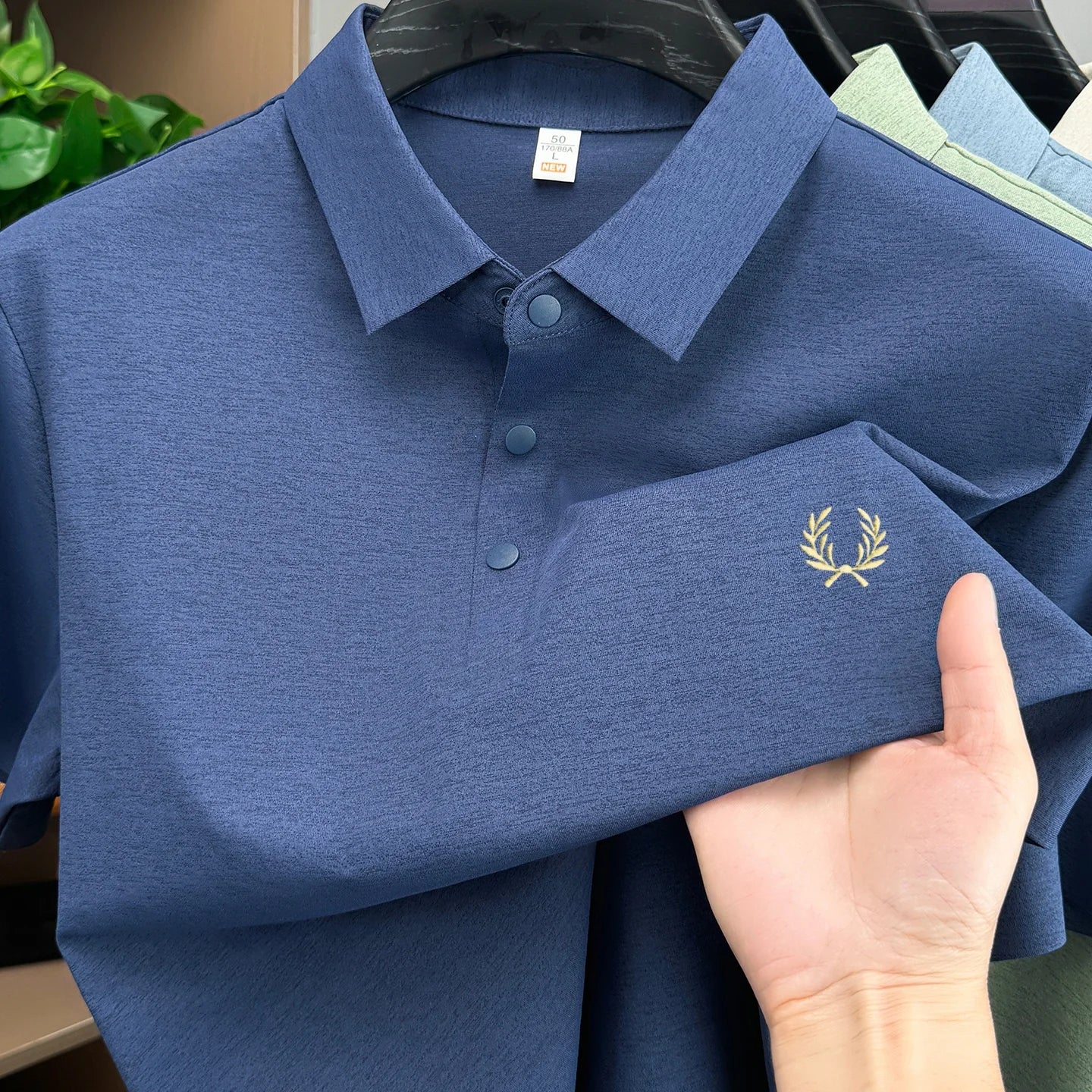 👑 KING POLO BRODÉ PREMIUM — BUSINESS CASUAL ÉTÉ RUNWAY EDITION
