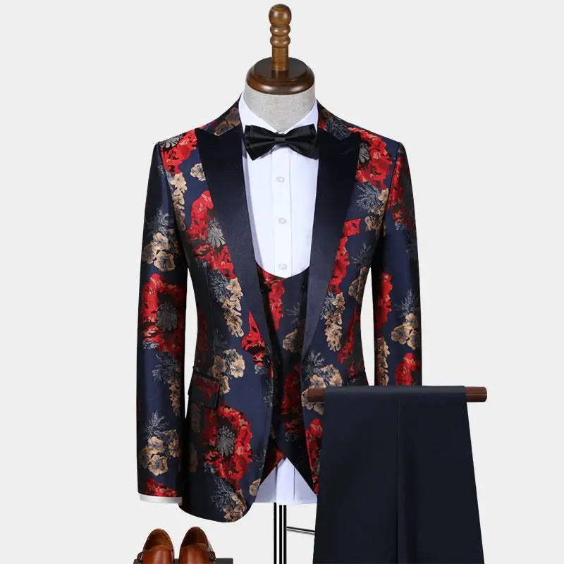 👑 King Léopard Or – Costume 3 Pièces Audace