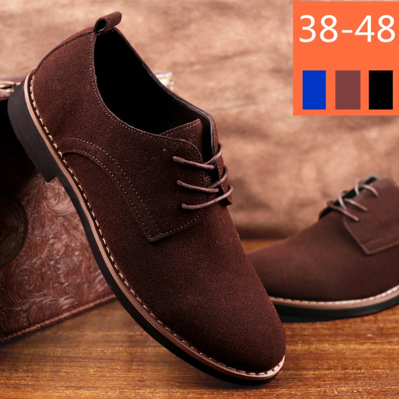 👑 Royal Oxford Suede – Grande Taille Disponible