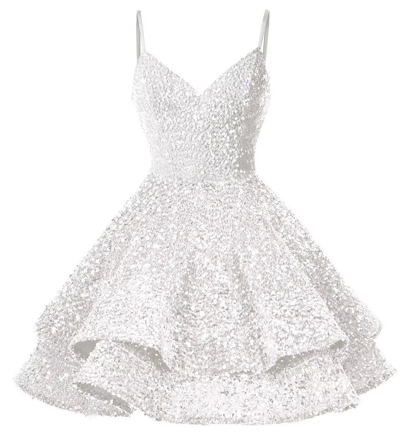 👑 QUEEN SEQUINS COL V — ROBE PROM SIGNATURE RUNWAY EDITION