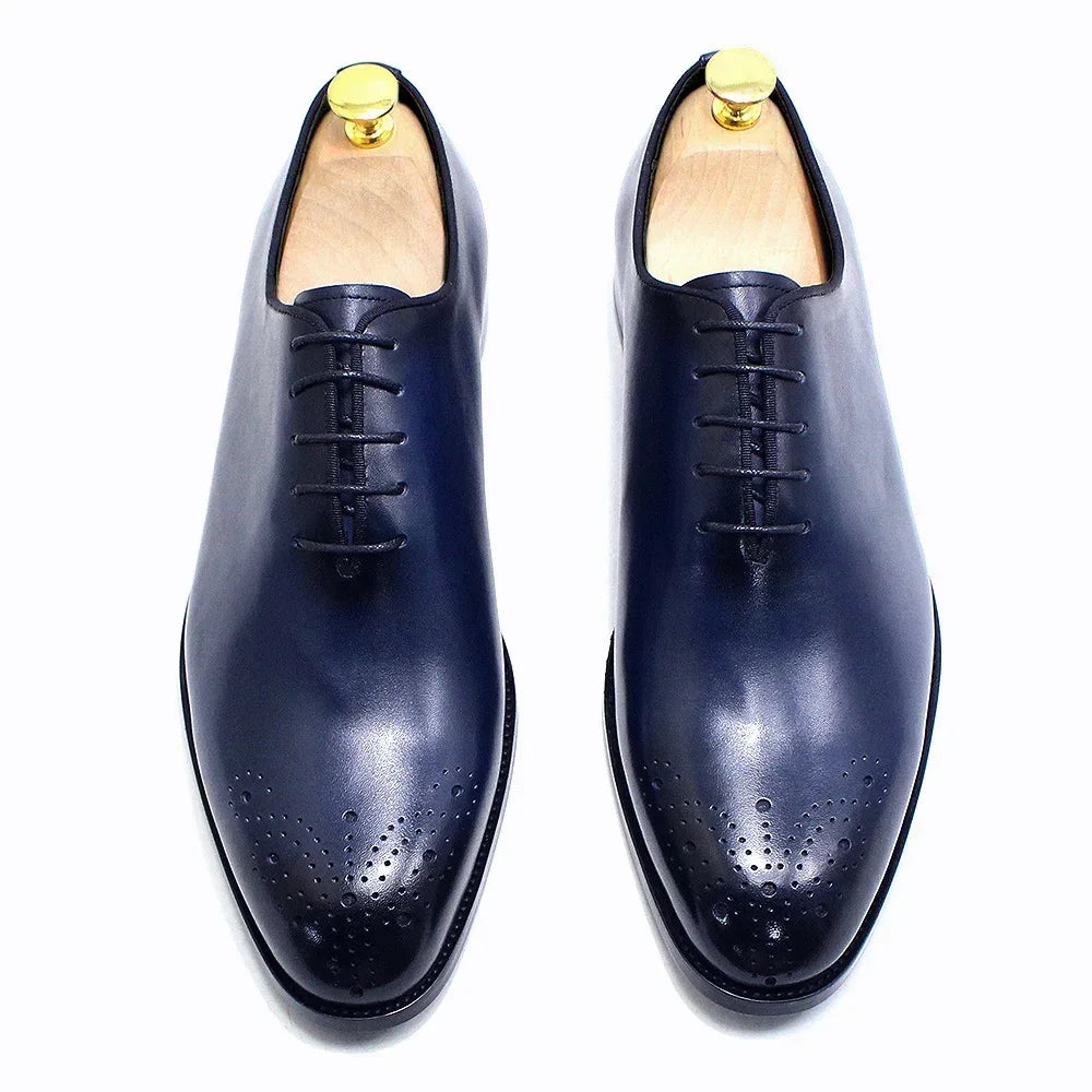 👑 Royal Oxford Artisan – Cuir Italien
