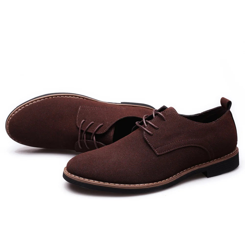 👑 Royal Oxford Suede – Grande Taille Disponible