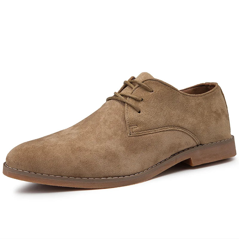 👑 King Derby Suede – Grande Taille Business