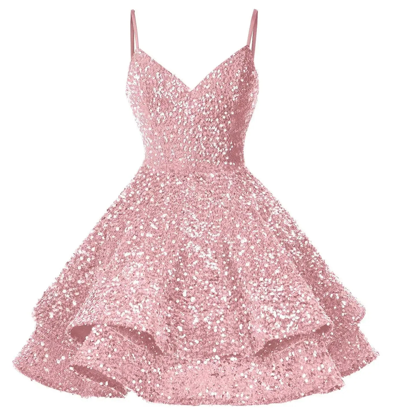 👑 QUEEN SEQUINS COL V — ROBE PROM SIGNATURE RUNWAY EDITION