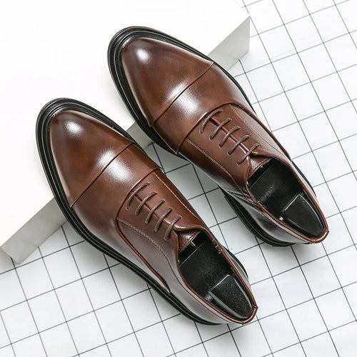 👑 King Cuir Quotidien – Derby Business Confort