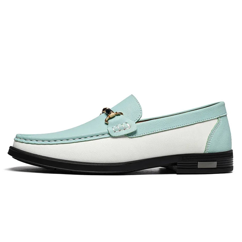 👑 King Loafer Boucle – Mocassin Cuir Premium