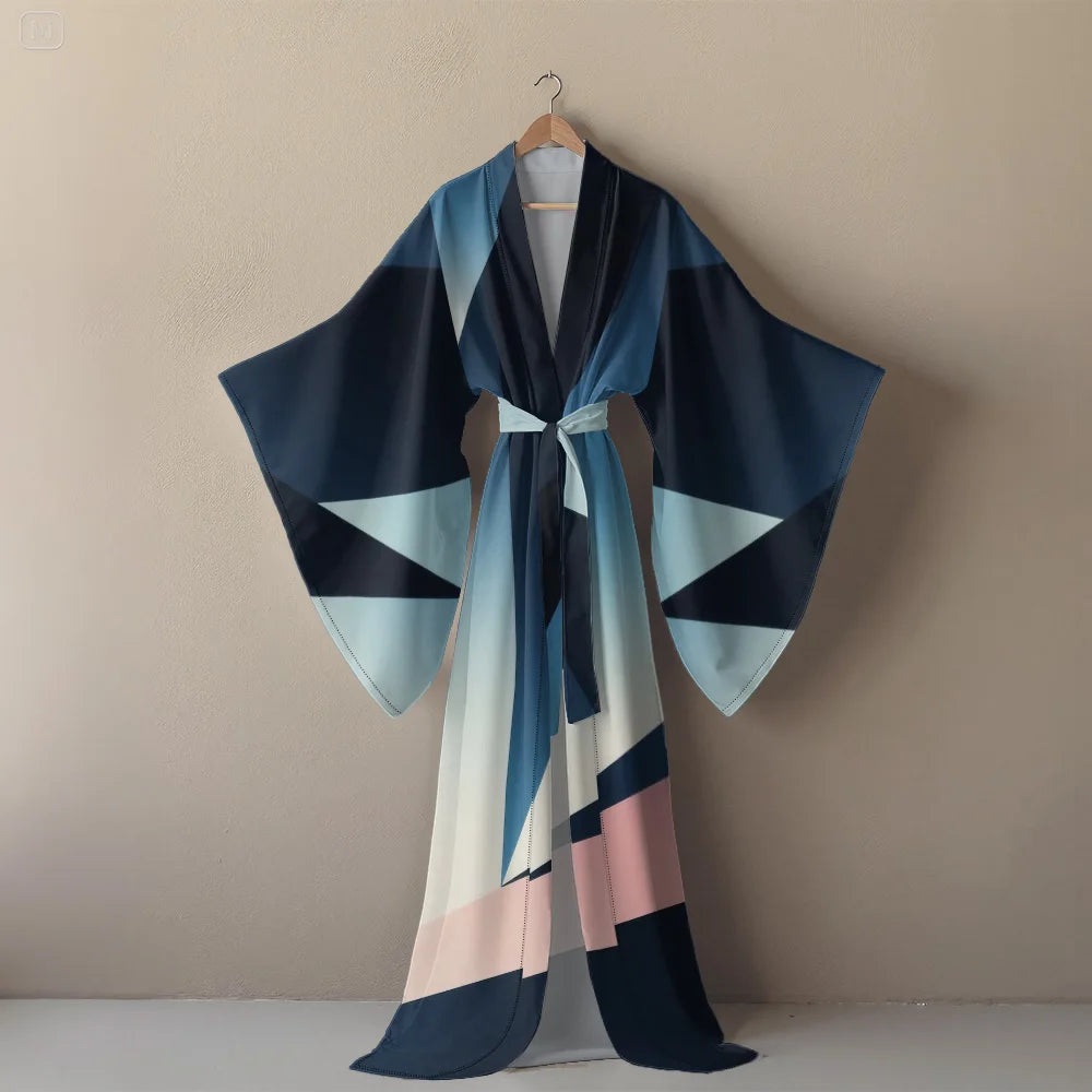 👑 Queen Kimono Boho – Robe Vacances Luxe