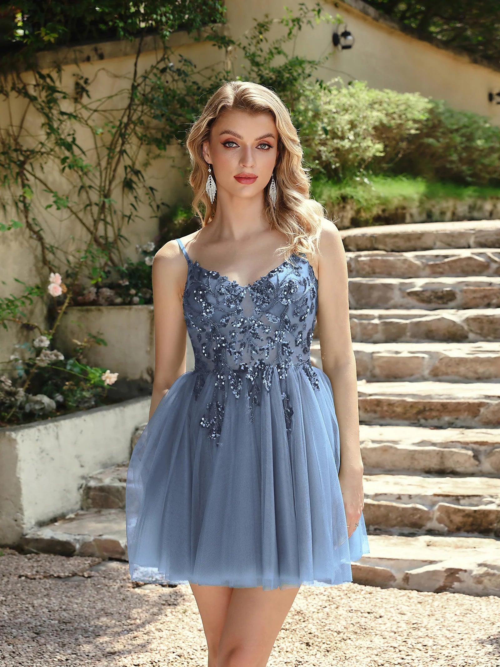 👑 QUEEN ILLUSION — MINI ROBE DENTELLE DOS NU SIGNATURE