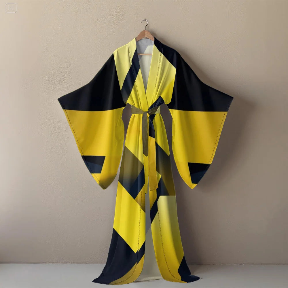 👑 Queen Kimono Boho – Robe Vacances Luxe