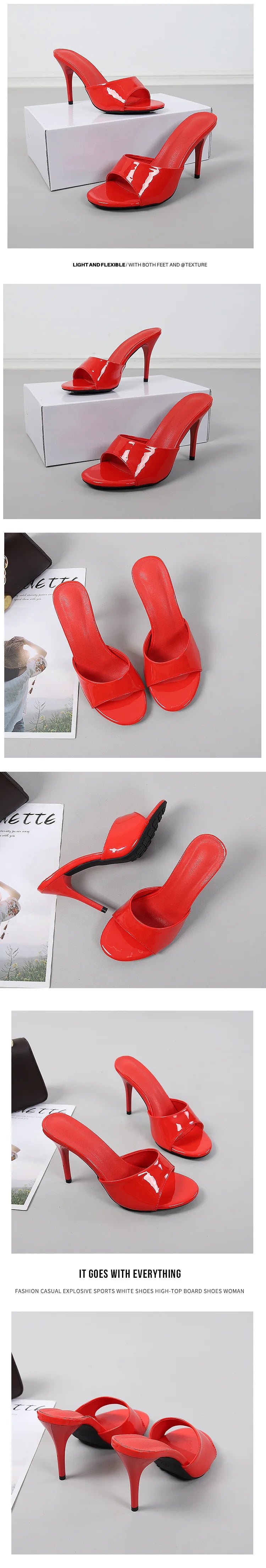 👑 ROYAL MULES — TALONS FINS LACQUÉES