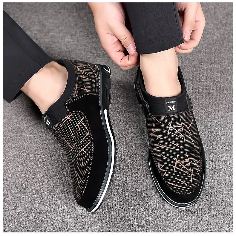 👑 King Slip-On Loafer – Mocassin Business Classique