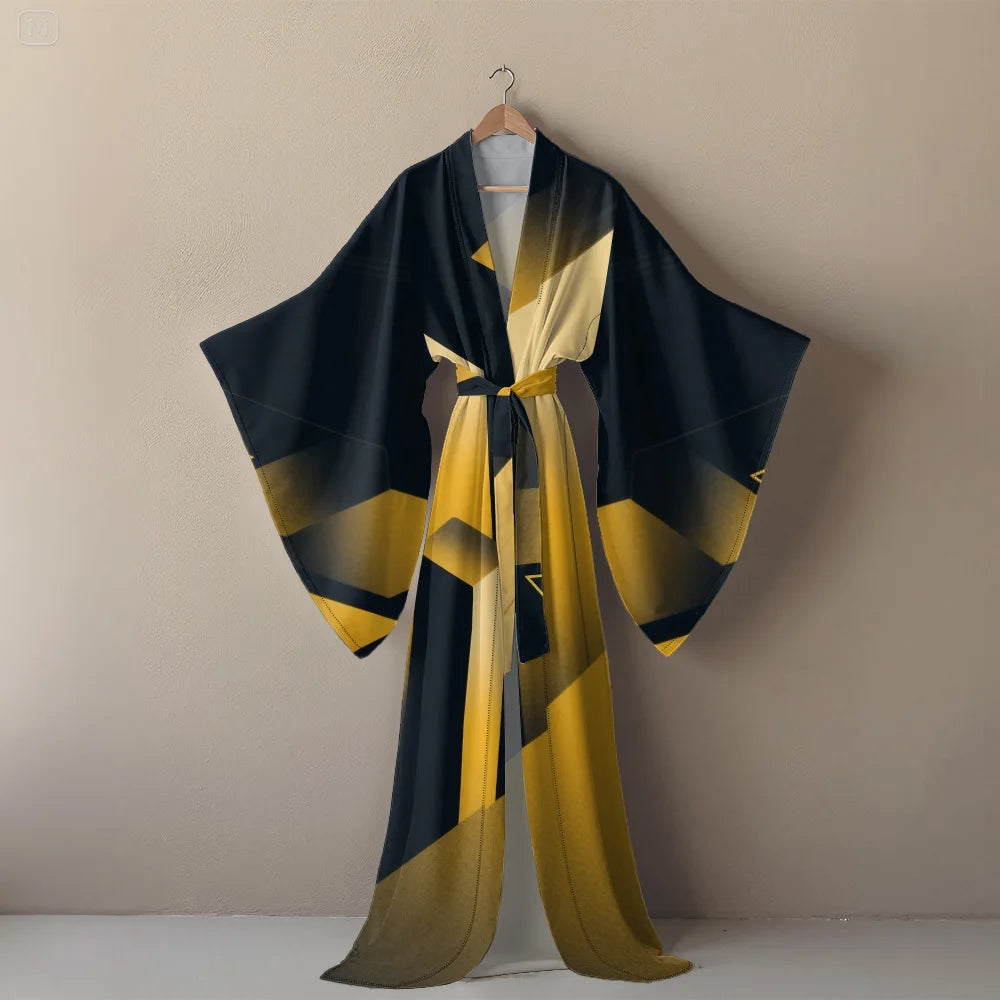 👑 Queen Kimono Boho – Robe Vacances Luxe