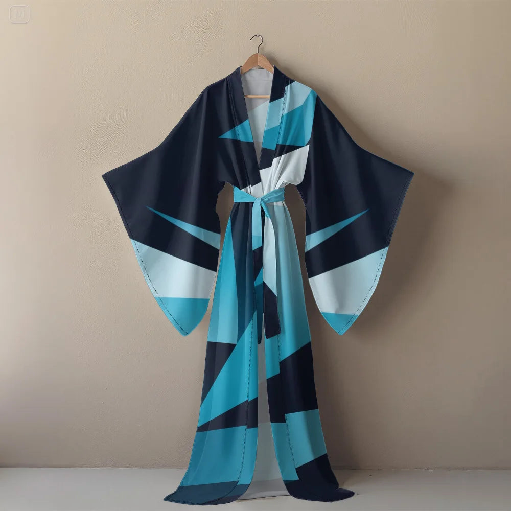 👑 Queen Kimono Boho – Robe Vacances Luxe