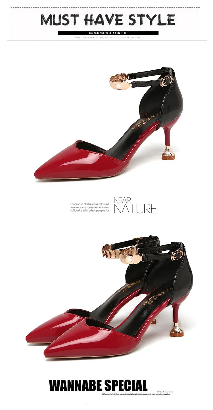 👑 ROYAL STILETTO BOUCLE — ESCARPINS BOUT POINTU