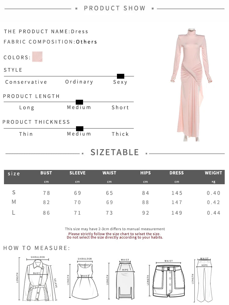 👑 QUEEN COL ROULÉ FRUCHÉ — ROBE LONGUE COL ROULÉ & RUCHÉS SIGNATURE