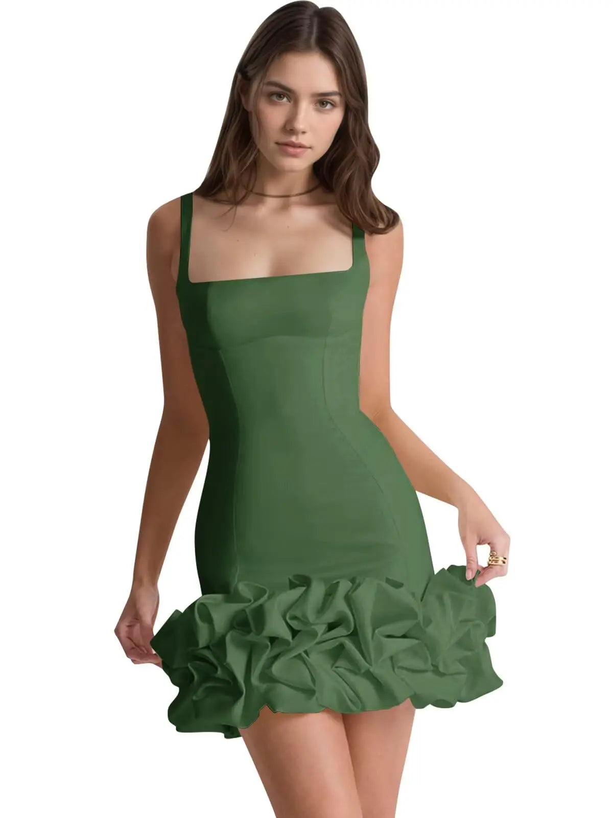 👑 QUEEN SATIN FLEURS 3D — CORSET SIGNATURE RUNWAY EDITION