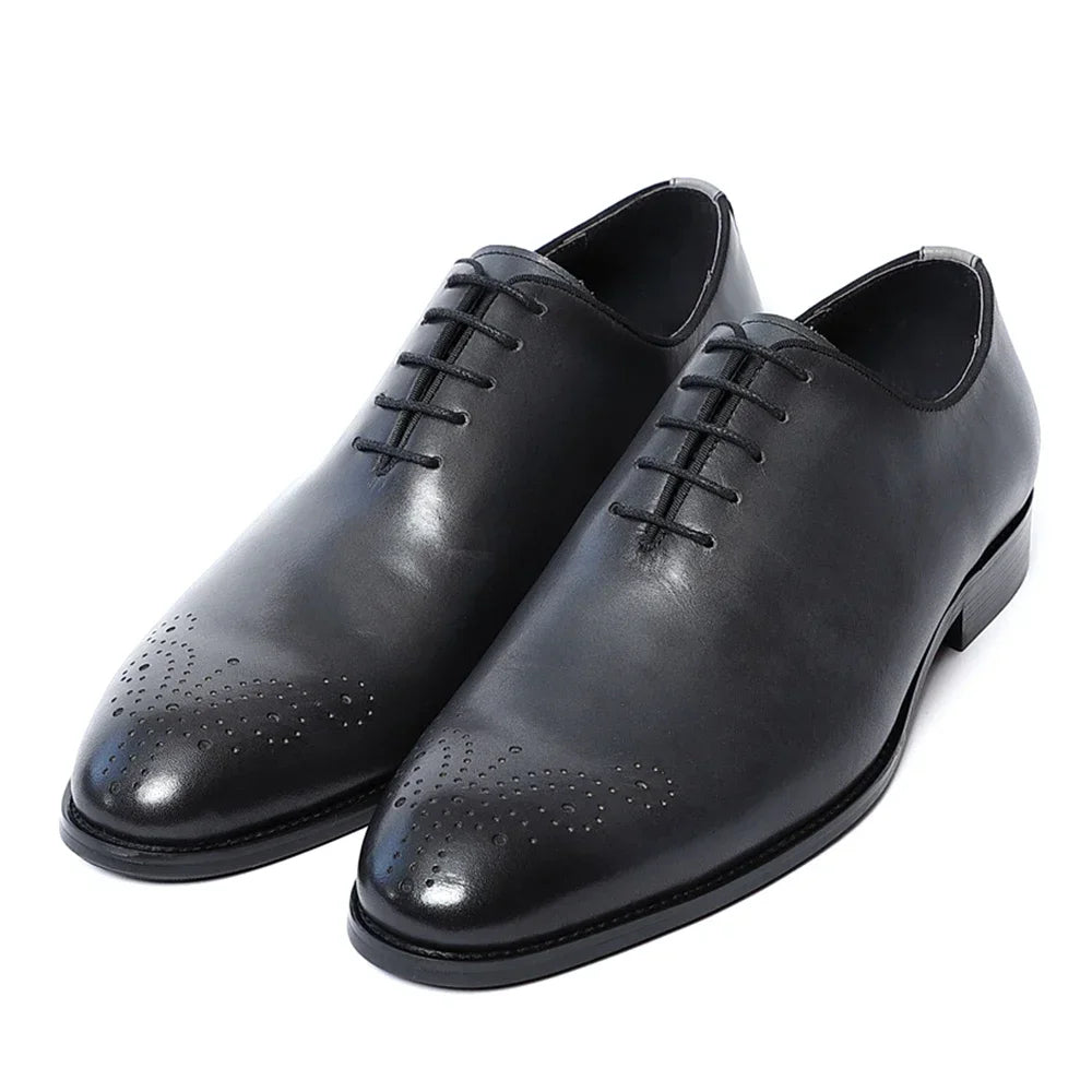 👑 Royal Oxford Artisan – Cuir Italien