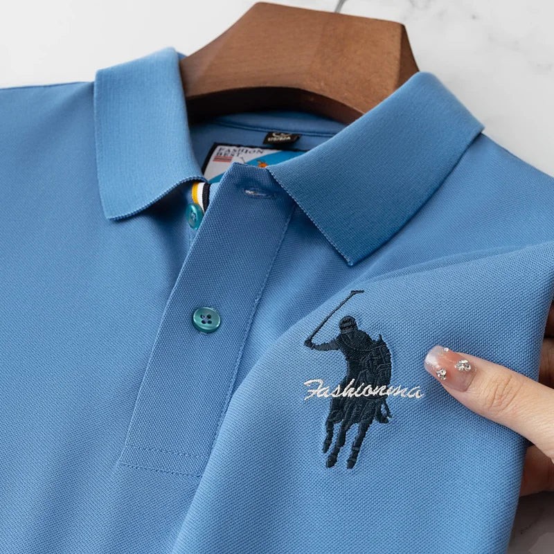 👑 KING POLO BRODÉ COTON — ESSENTIAL SUMMER RUNWAY EDITION