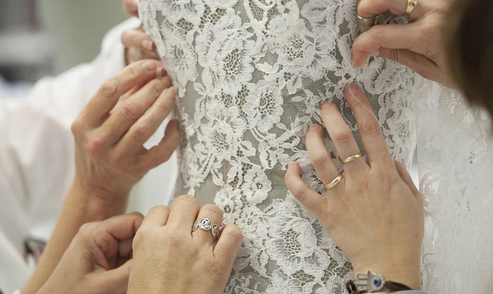 👑 QUEEN BRIDAL — ROBE DE MARIÉE A-LINE DENTELLE SIGNATURE