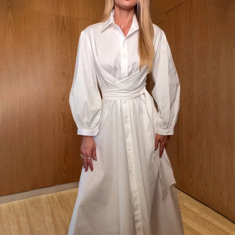 👑 Queen Robe Chemise – Éclat Soleil | Runway Edition