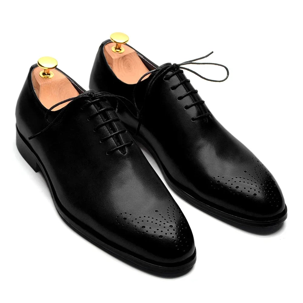 👑 Royal Oxford Artisan – Cuir Italien